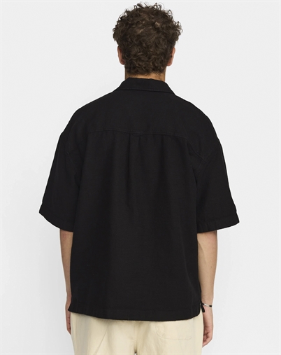 Revolution - Oversize Skjorte - Black